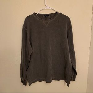 Breakwater Mens grey long sleeve thermal t-shirt